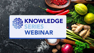 Knowledge series webinar - Perared food