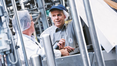 man machine processing production 