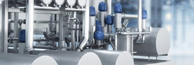 Nahaufnahme: Prozessanlage