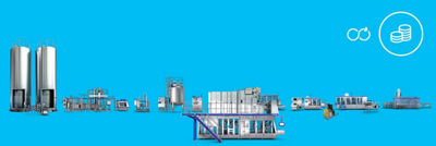 Production line, processing, packaging and distribution equipment