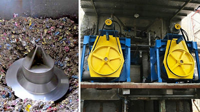 Proses peleburan dalam mesin hydropulper