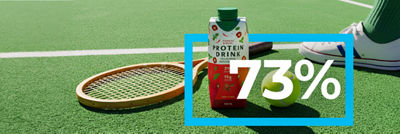 Protein package at tennis court