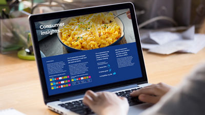 Lectura del informe de tendencias en la computadora