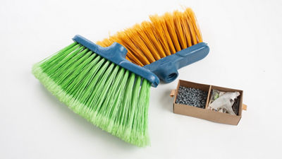 reciclagem vassouras