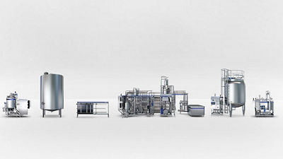 Recombined milk- Batch production line