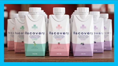 Recovery drinks in Tetra Prisma Aseptic carton packages