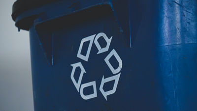 Recycle Bin Closeup