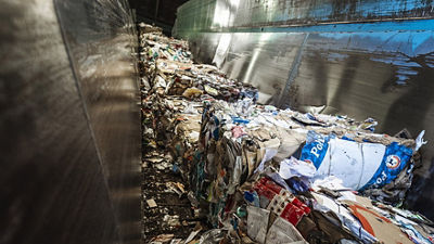 Carton recycling process, Fiskeby