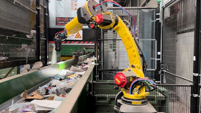 Redefining recycling sorting technology with Australia’s first AI-powered robot