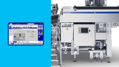 Tetra Pak Rotary Moulder 35 A4, operator display