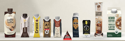 RTD coffee products in Tetra Pak carton packages