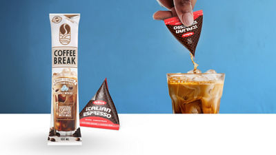 Espresso coffee concentrate in Tetra Classic Aseptic carton