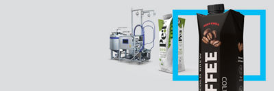 Plant-based beverage, equipment and carton package
