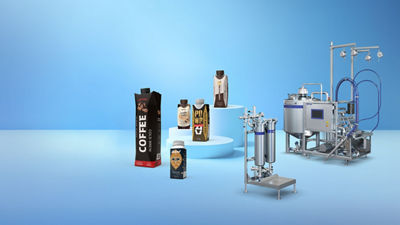 Ready-to-drink coffee products in Tetra Pak carton packages