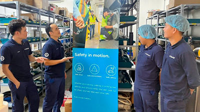 Personal protection equipment at work