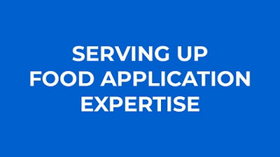 Serving up food application expertise