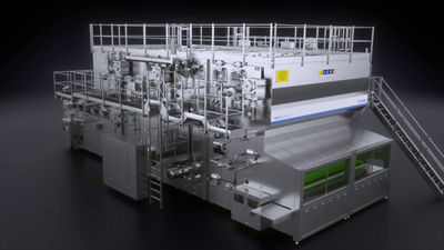 Sidel Hydra Ultrasonic bottle washer