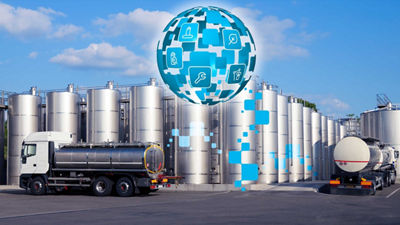 Silos con píxeles de automatización