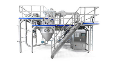 Skid-mounted spray drayer