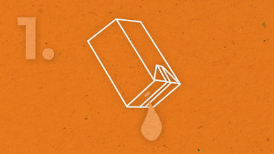 Finish the drink or food 