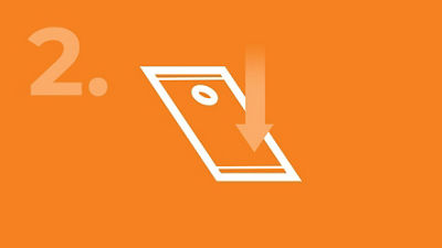 Unfold the four corners and flatten