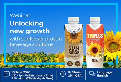 packages and sunflowers promoting webinar