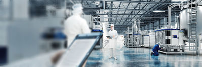 Operators, distribution lines and filling machine