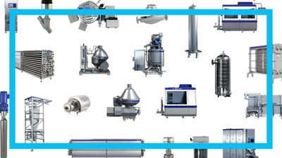 Selection of processing components