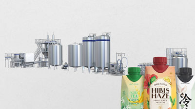 Tea line and tea in Tetra Prisma Aseptic carton packages