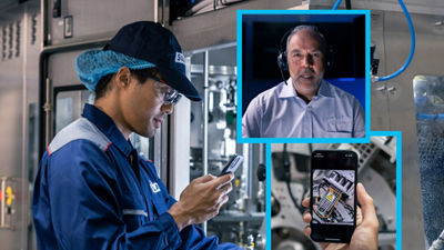 Technician and remote support