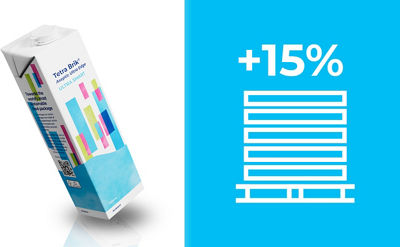 Carton package and pallet iconographic