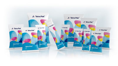 Tetra Fino Aseptic shapes and volumes