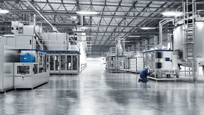 Filling line and processing equipment