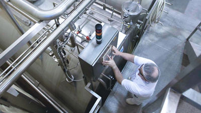 Tetra Pak vats operator by coagulation sensor