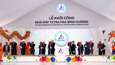 Tetra Pak breaks ground on $110-million factory in Binh Duong