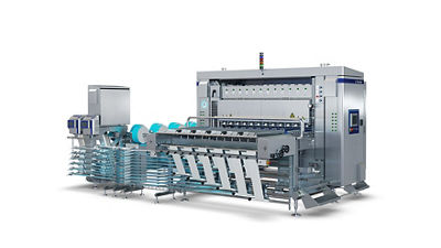 Tetra Pak Multilane Wrapper A4, macchina per l&#39;avvolgimento del gelato