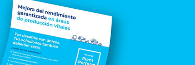 Infografía sobre la optimización de una planta