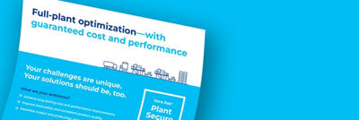 Plant optimisation infographic
