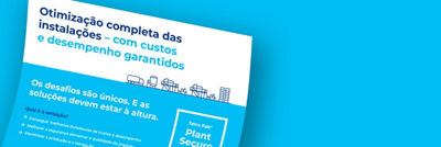 Infográfico de otimização da fábrica