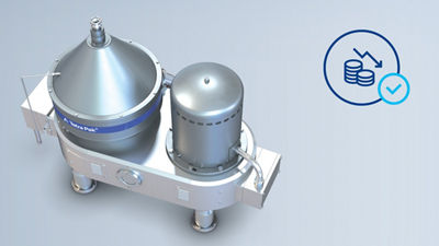 tetra pak separator h7c from above with costs down icon