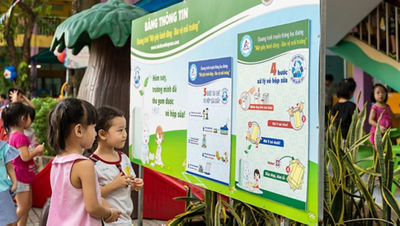 Tetra Pak thí điểm thu gom vỏ hộp sữa giấy tại trường học