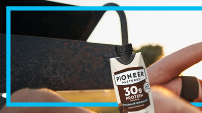 Tetra Prisma Aseptic package Pioneer pastures