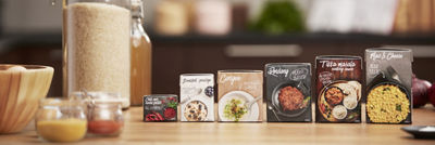 Format and volumes, Tetra Recart cartons for ready meals