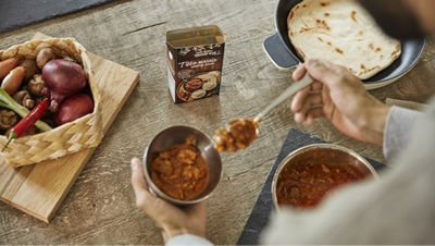 Ready meals in Tetra Recart package