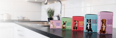 Volumes and formats, pet food in Tetra Recart carton packages