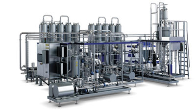 Tetra Pak Indirect UHT unit PFF with coiled heat exchanger