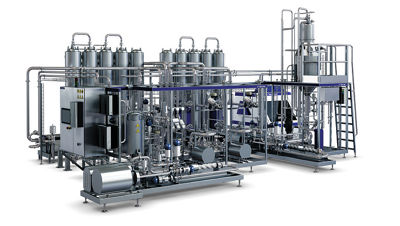 Tetra Pak Sistema UHT indireta PFF com trocador de calor em espiral