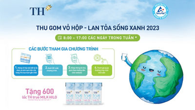 TH True MILK launches the campaign “Collection of used beverage carton, Spreading Green Lifestyle 2023”