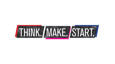 logo Think make start