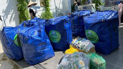 Trạm Xanh Green Đà Nẵng tái khởi động thu gom vỏ hộp giấy sau thời gian giãn cách từ ngày 2/10/2021